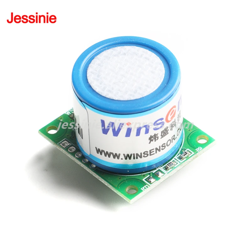ZE14-O3 Electrochemical Ozone Sensor Module 0-100ppm 5V UART for Civilian Disinfection Cabinet O3 Detection