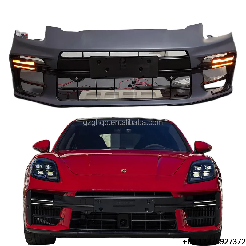 

High Quality Original Body Kit Front Bumper Surround Assembly Direct Fit for 976 Turbo S 2024 2025 Facelift