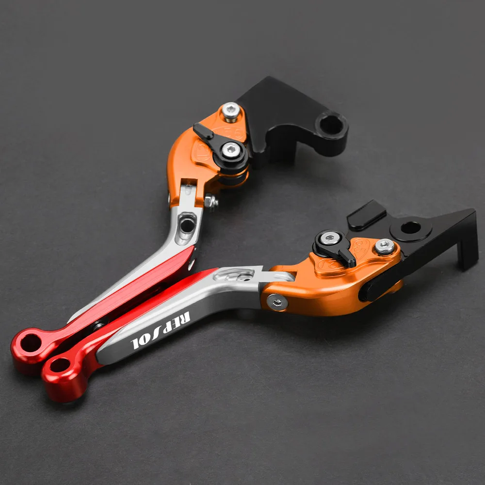 For HONDA CBR600RR 2003-2021 CBR1000RR 2004-2019 CBR RR Motorcycle Accessories Folding Extendable Brake Clutch Lever REPSOL 