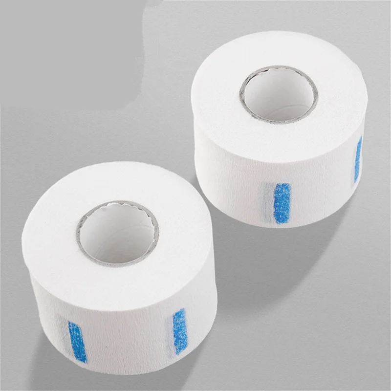 1/2/5 Rolls Disposable Hair Cutting Accessory Neck Paper Adjustable Barber Dedicated Salon Hair Cutting Scarf Paper Neck Strips