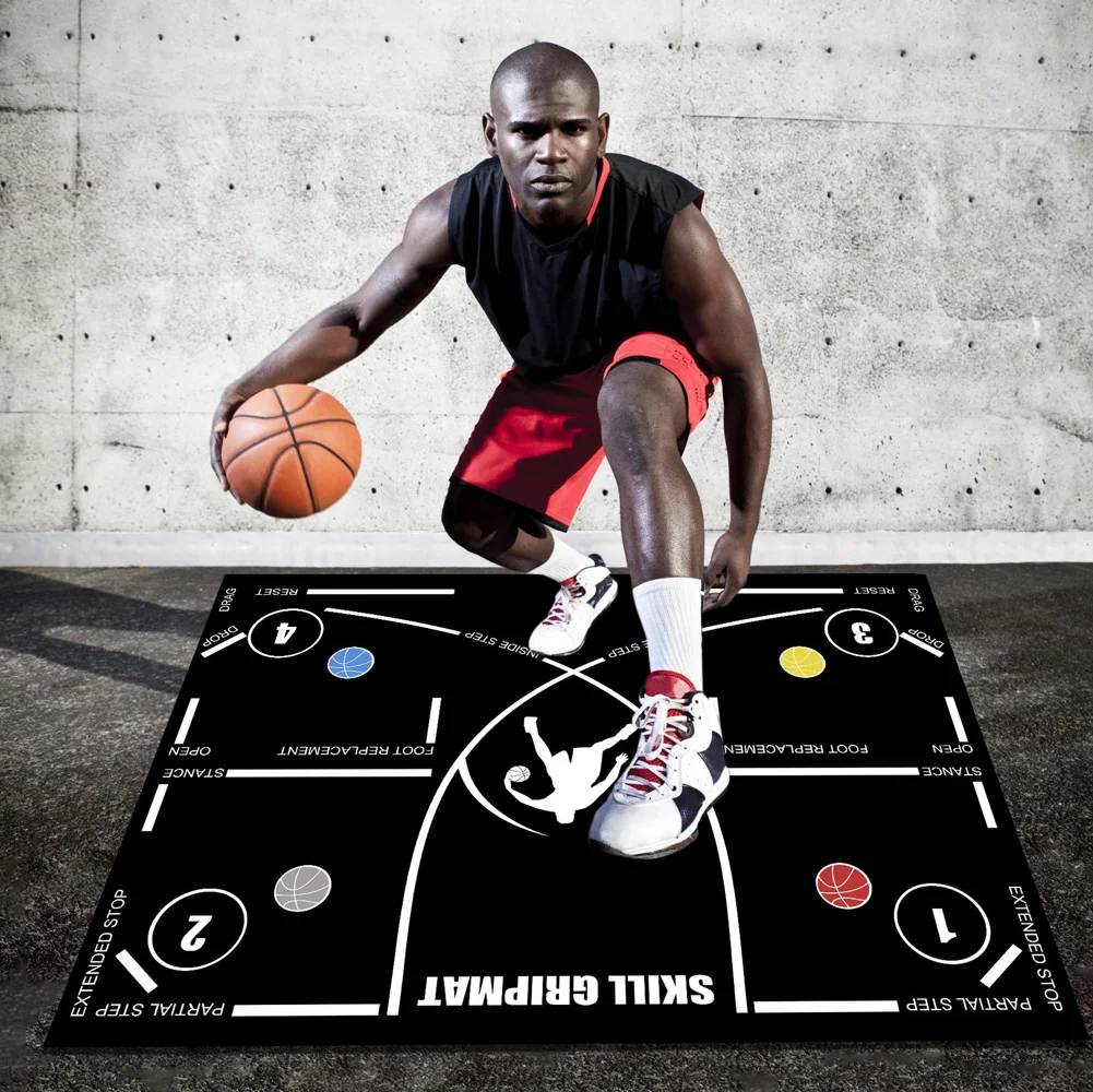 

Portable Basketball Footwork Training Mat Basketball Footwork Mats With Point Reminder Carrying Straps For All Skill Levels