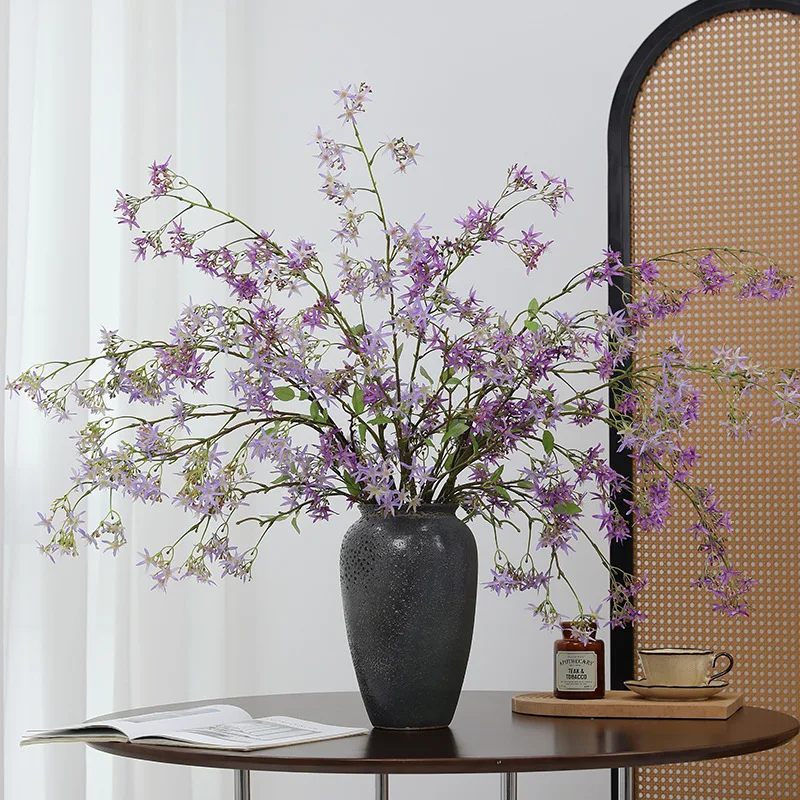 4 Stück Künstliche 120cm Lange Kirschblütenzweige aus Seide für Heimdekoration, Künstlicher Sakura-Baum für Party-, Garten- und Hochzeitsdekoration – Detail 1