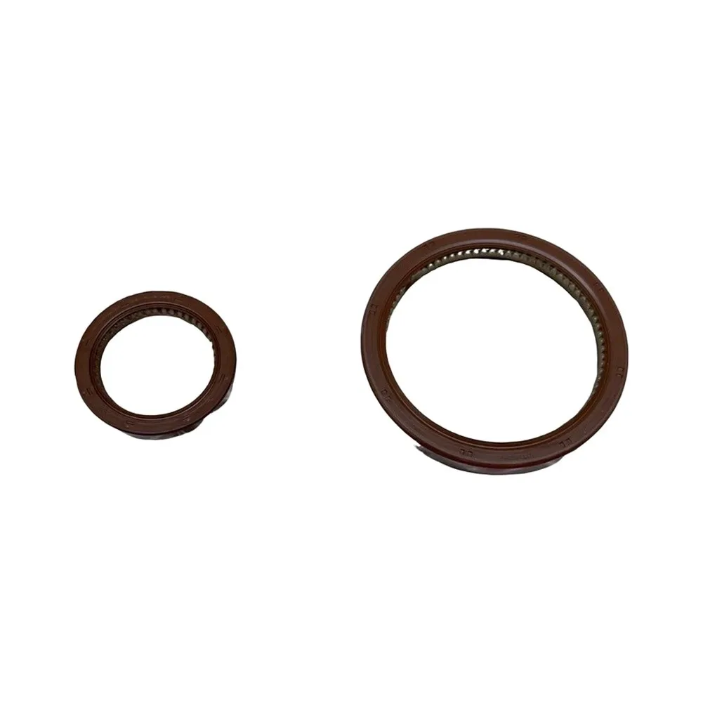 2Pcs Crankshaft Front Rear Main Seal For Honda Civic Excluding 2006-2013 For Acura For RSX 2002-2006 For TSX 2006-2008