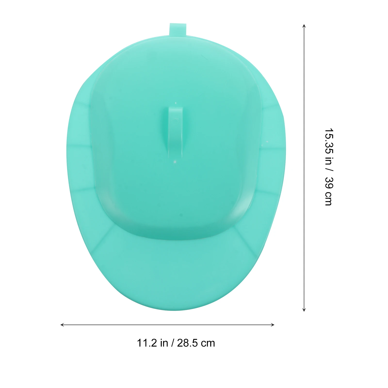 

Portable Bedpan with Lid for Elderly Heavy Duty Plastic Potty Foldable Travel Toilet Easy Clean Storage Bowel Movements