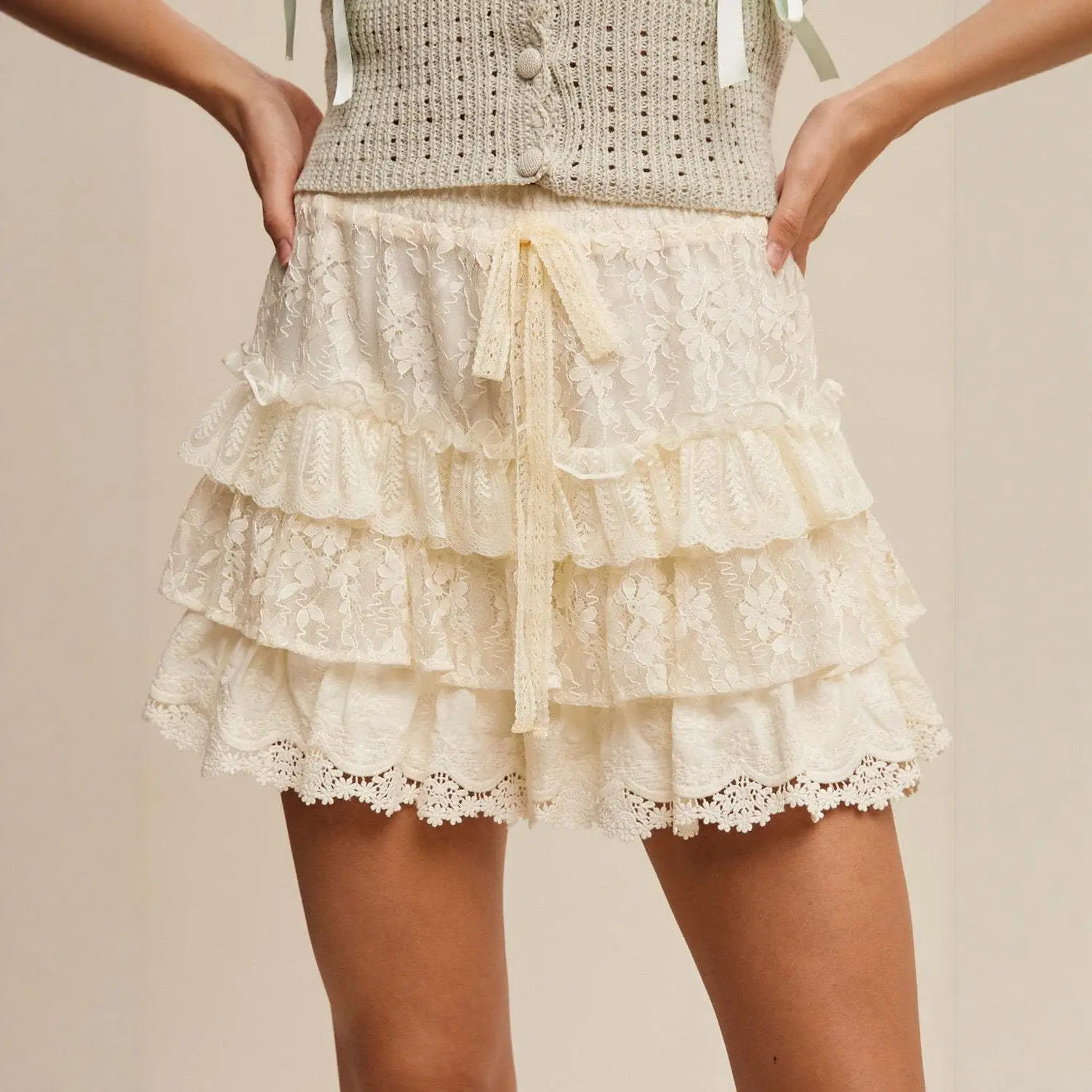 

High Waist Puffy ort Skirt for Small Girls Dopane Cake Princ Skirt Women's Faion Ciwalk Batwing pe PVC Material