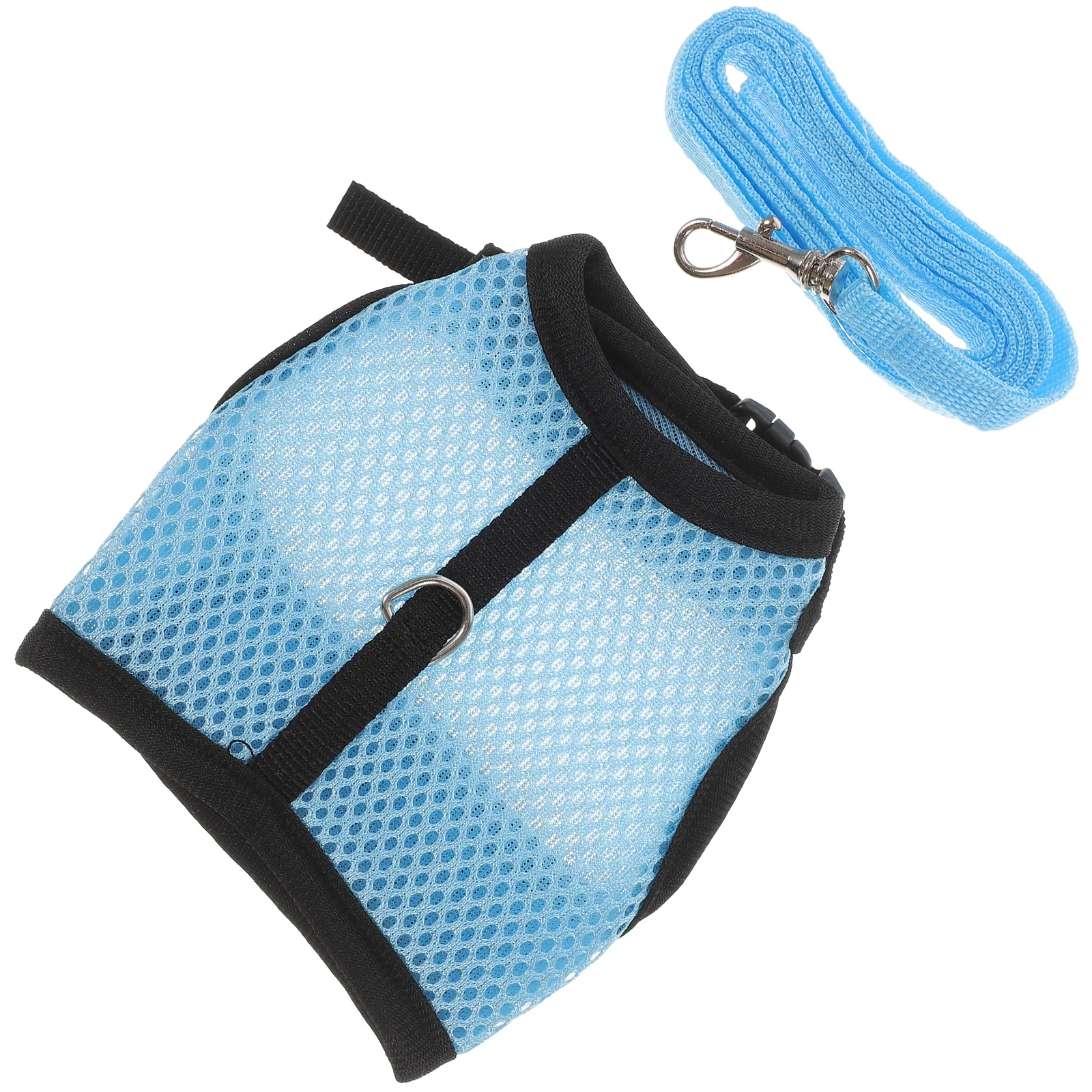 

Pet Leash Rabbit Vest Harness Hamster Traction Ropes Guinea Pig Pulling Strap Net Portable Anti-lost Durable Cloth Material