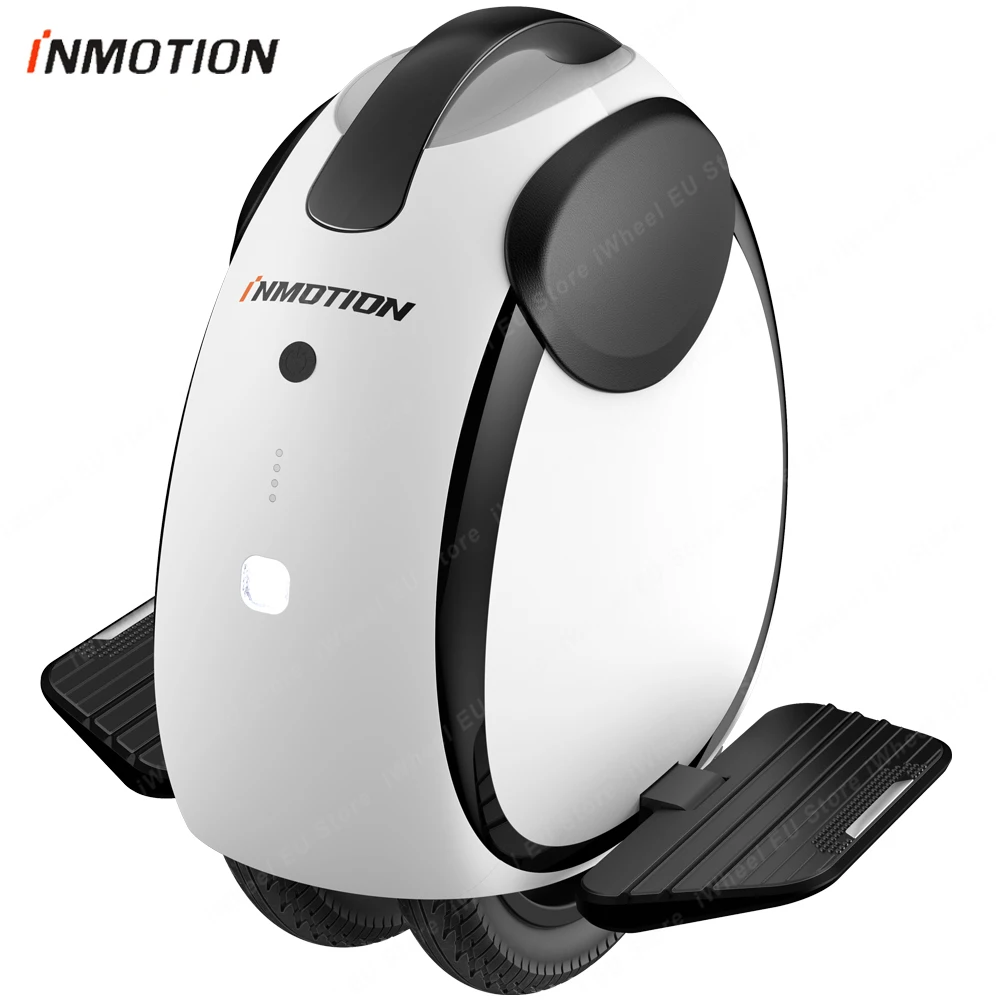 Originale INMOTION E20 54.6V Batteria Auto Bilanciamento Monociclo Del Veicolo Portata 30 Km Altoparlante Bluetooth Doppio Motore Monociclo Elettrico