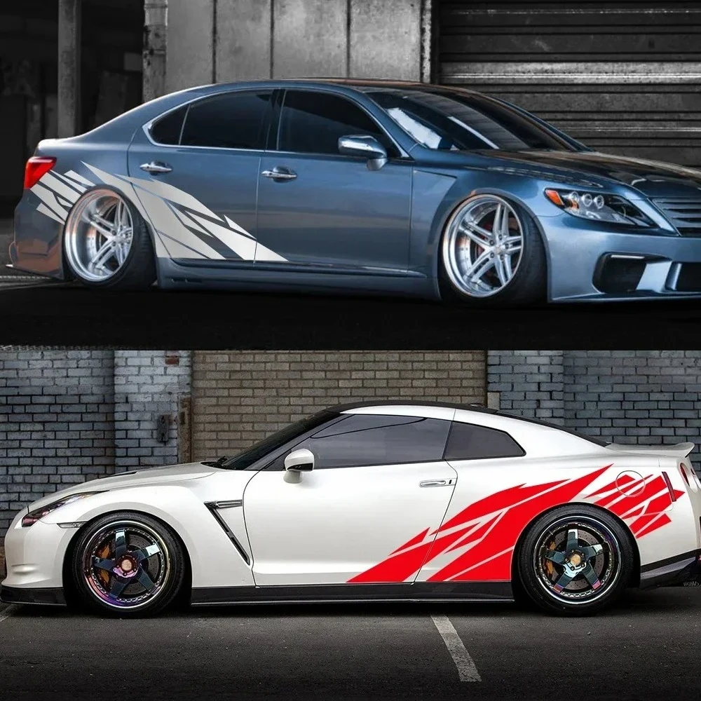 2PCS Car Door Side Skirts Stic - Photography Quotes ulasan dan harga