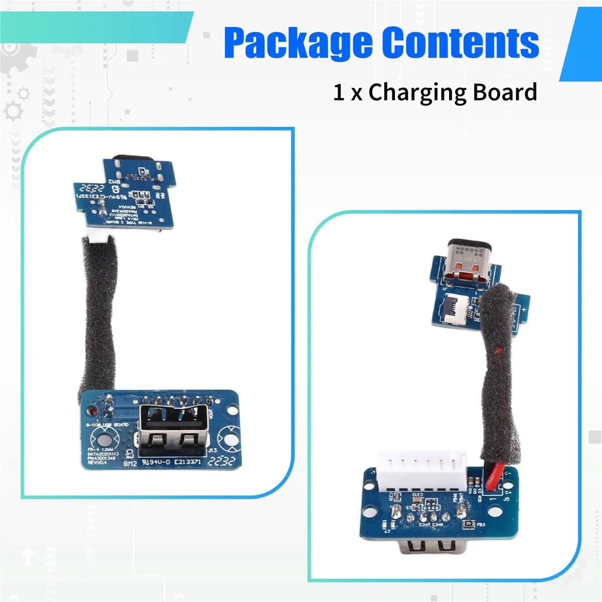

Стабильная - 1 шт. USB-порт для зарядки типа C, зарядная плата для JBL Charge 5 ND USB-разъем для зарядки