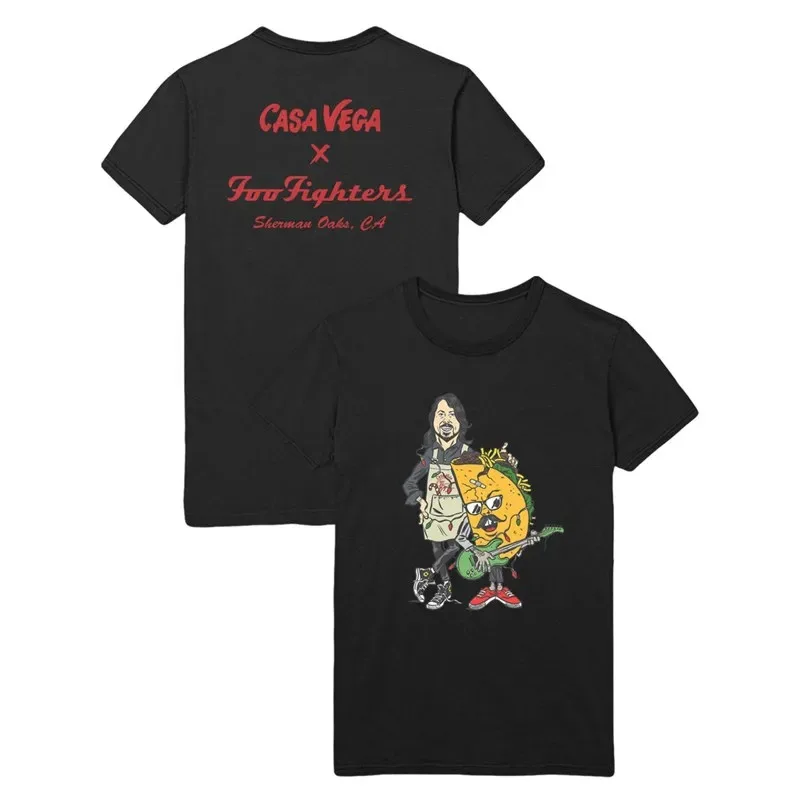 2026 The American Veteran Rock Band Foo Fighters Released A Flaming Fighter Jet Punk-style Suitable for Both Men and Women