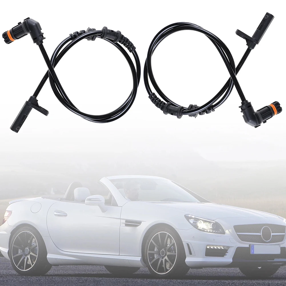 

1 пара передних датчиков скорости колеса для Mercedes SLK для SLC R172 1729056101, черный пластиковый датчик скорости колеса, автомобильные аксессуары
