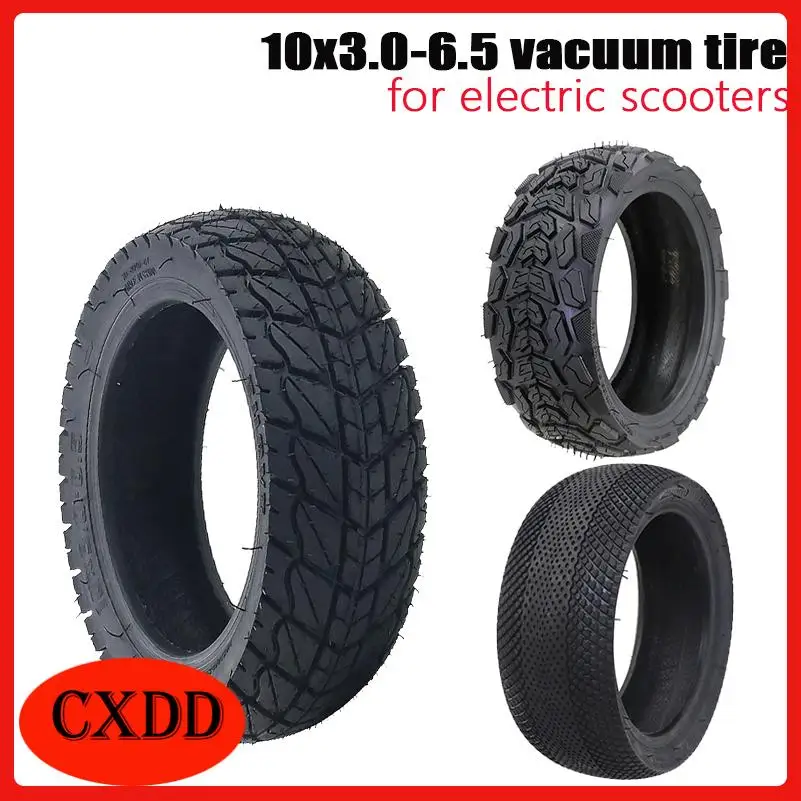 

Бескамерная шина 10x3.0-6.5 для электросамокатов Zero 11X и Kaabo Wolf, устойчивая к проколам, передняя/задняя вакуумная покрышка