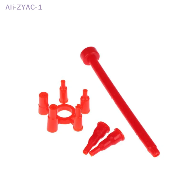 {ZYAC-1} 1 مجموعة محول بلاستيكي لملء الغاز تحويل خزان الكاسيت إلى خزان قابل للنفخ رأس البيوتان القابل لإعادة الاستخدام لمسدس الرش #4