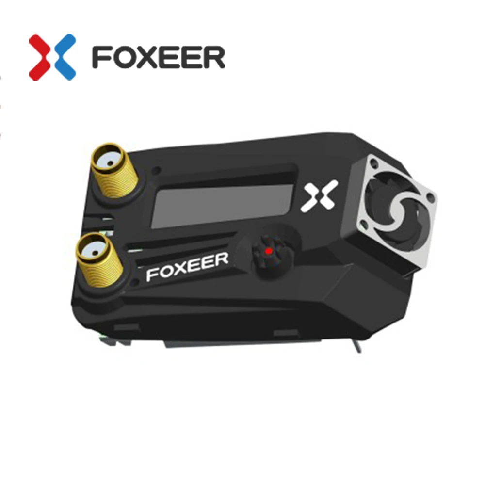 Foxeer Wildfire 5.8GHz 72CH Dual Receiver OLED Screen Support OSD Firmware Update for Fatshark FPV Goggles 98dBm