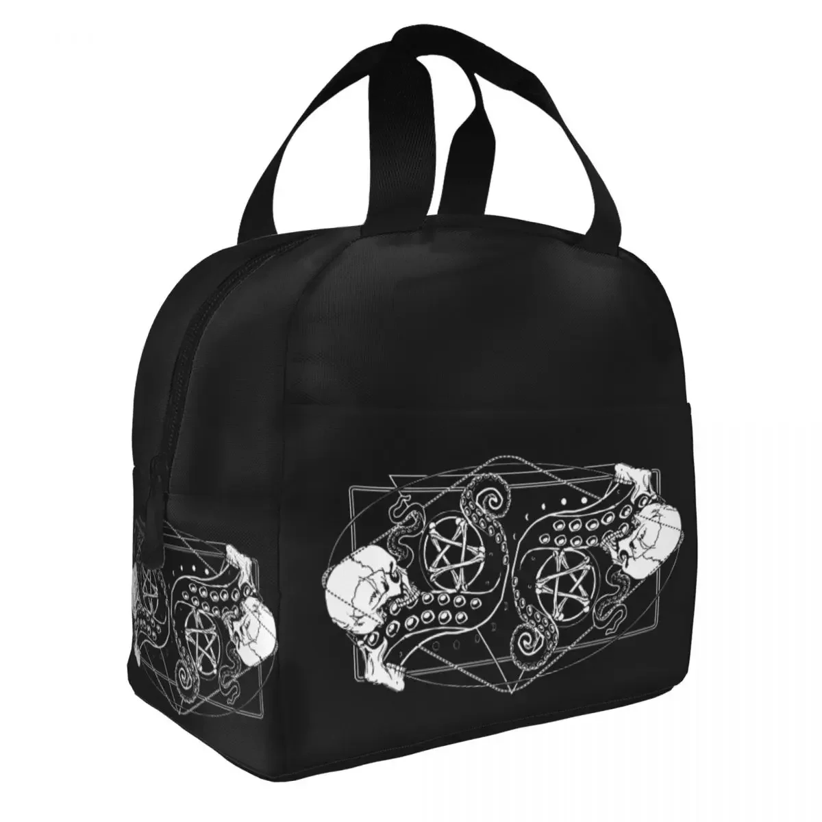 

Tentacles Of Pentacles Insulated Lunch Bag Thermal Bag Lunch Container Tarot Occult Witch Magic Tote Lunch Box Bento Pouch