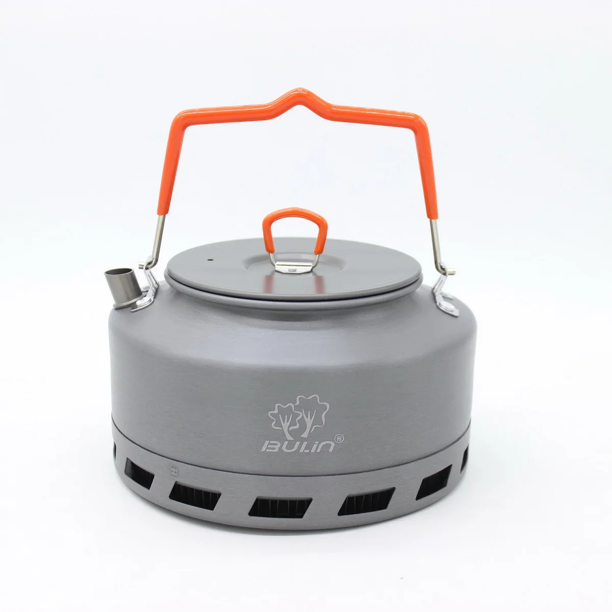 1.1L/1.6L Portable Ultralight Outdoor Camping Tableware Hiking Quick Heat Teapot Coffee Water Kettle