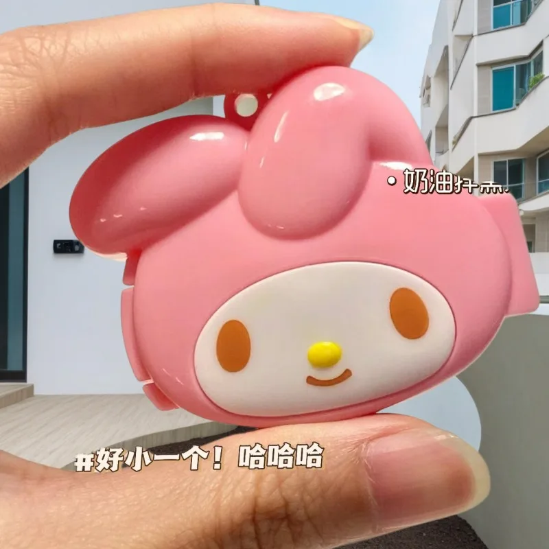 Sanrio Melody Pill Box Storage Box Portable Travel Cartoon Cute Fashion Good Looks Birthday Gift Simple Give To A Friend 2026New