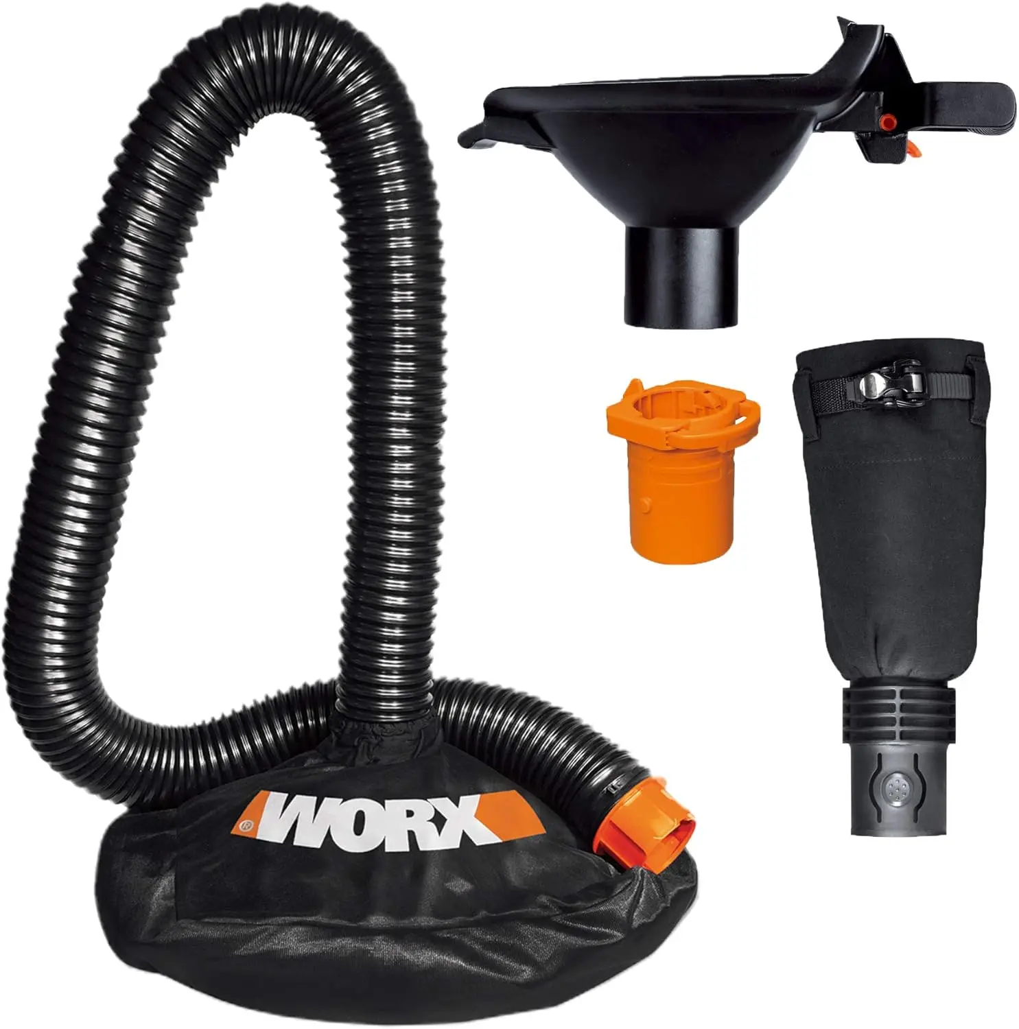 

Система сбора листьев для воздуходувки и пылесоса WORX с трубкой 5 дюймов, WA4058