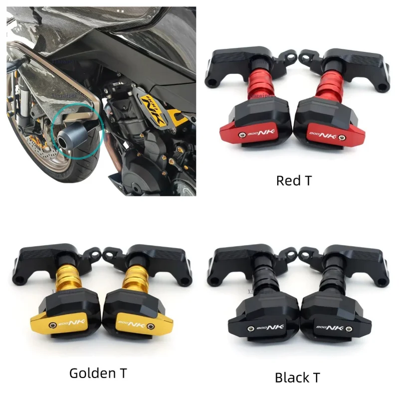 FOR CFMOTO 800NK Engine Protection Cover Frame Sliders Crash Pad Falling Protector Guard CF800-7 Accesorios Para Moto