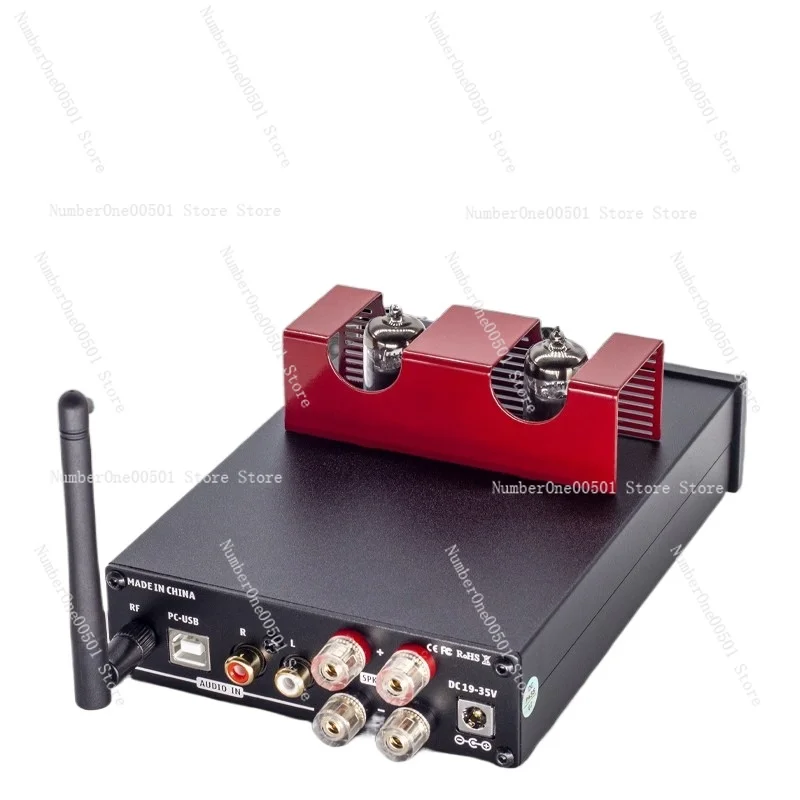 Tube Preamp with Solid State Power Amplifier 320W High Power Bluetooth 5.0 HiFi Sound Quality Decoder