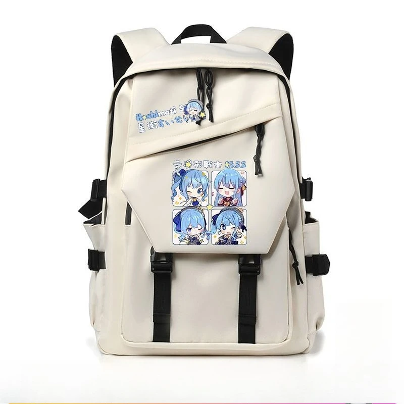 Hoshimachi Suisei Tasche, kreativer, hochwertiger, zweidimensionaler Animations-Cartoon-Druck, tragbare, einfache Reisetasche mit großem Fassungsvermögen – Detail 4