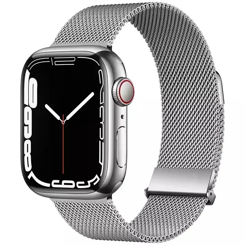 Strap For Apple watch Band 44mm 40mm 45mm 41mm 49mm 42mm 38mm correa milanese loop bracelet iWatch series 3 6 se ultra 2 7 8 9