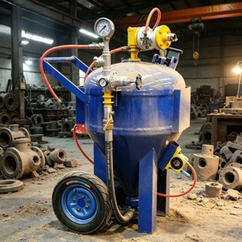 Sandblasting Cleaning Equipment Sand Blasting Machine/ Glass Sandblasting Machine /Dry Type Dustless Sandblasting Machine