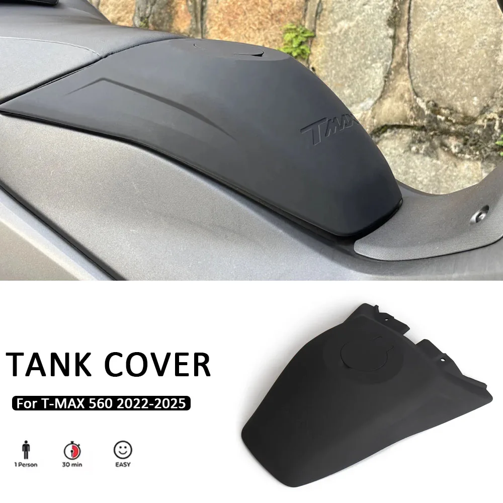 

New Fuel tank Cap Protection Rubber Tank Pad Oil Gas Protector Cover Decoration For Yamaha TMAX T-MAX 560 TMAX560 2022-2025