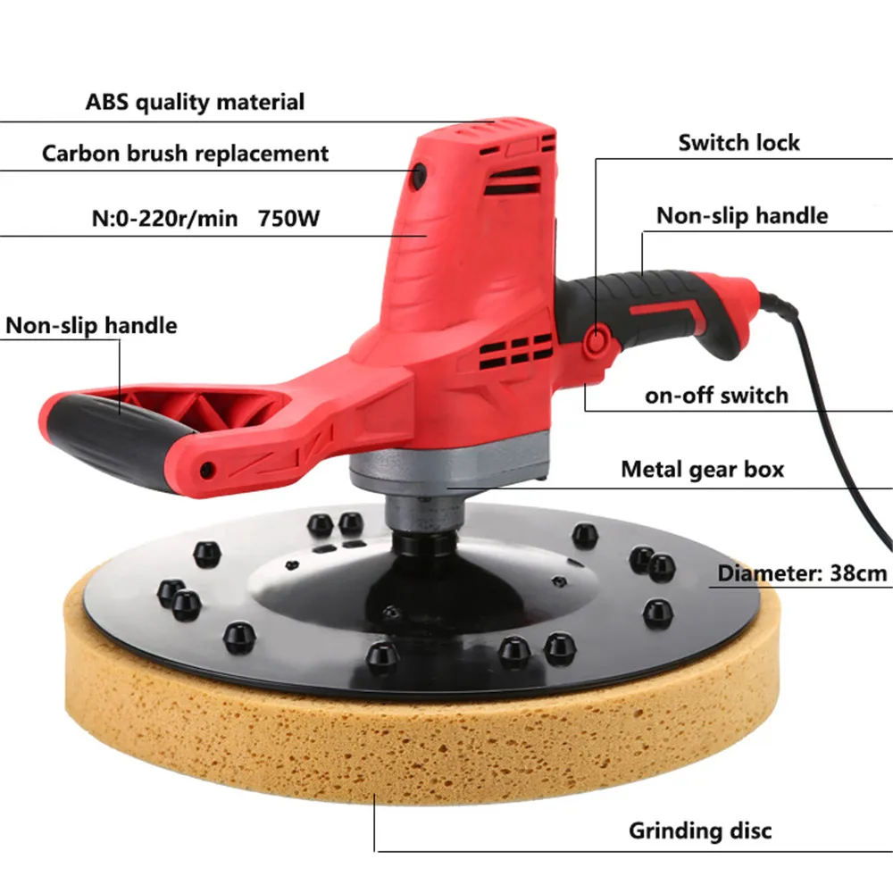 Hand Held Cement Polishing Machine Electric Wall Smoothing Machine engineering & construction machinery