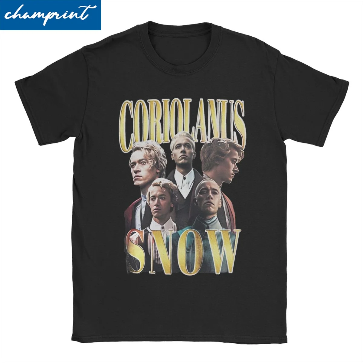 Coriolanus Snow Tom Blyth T-Shirt Men Women The Hunger Games Funny Pure Cotton Tees Short Sleeve T Shirt Summer Clothing