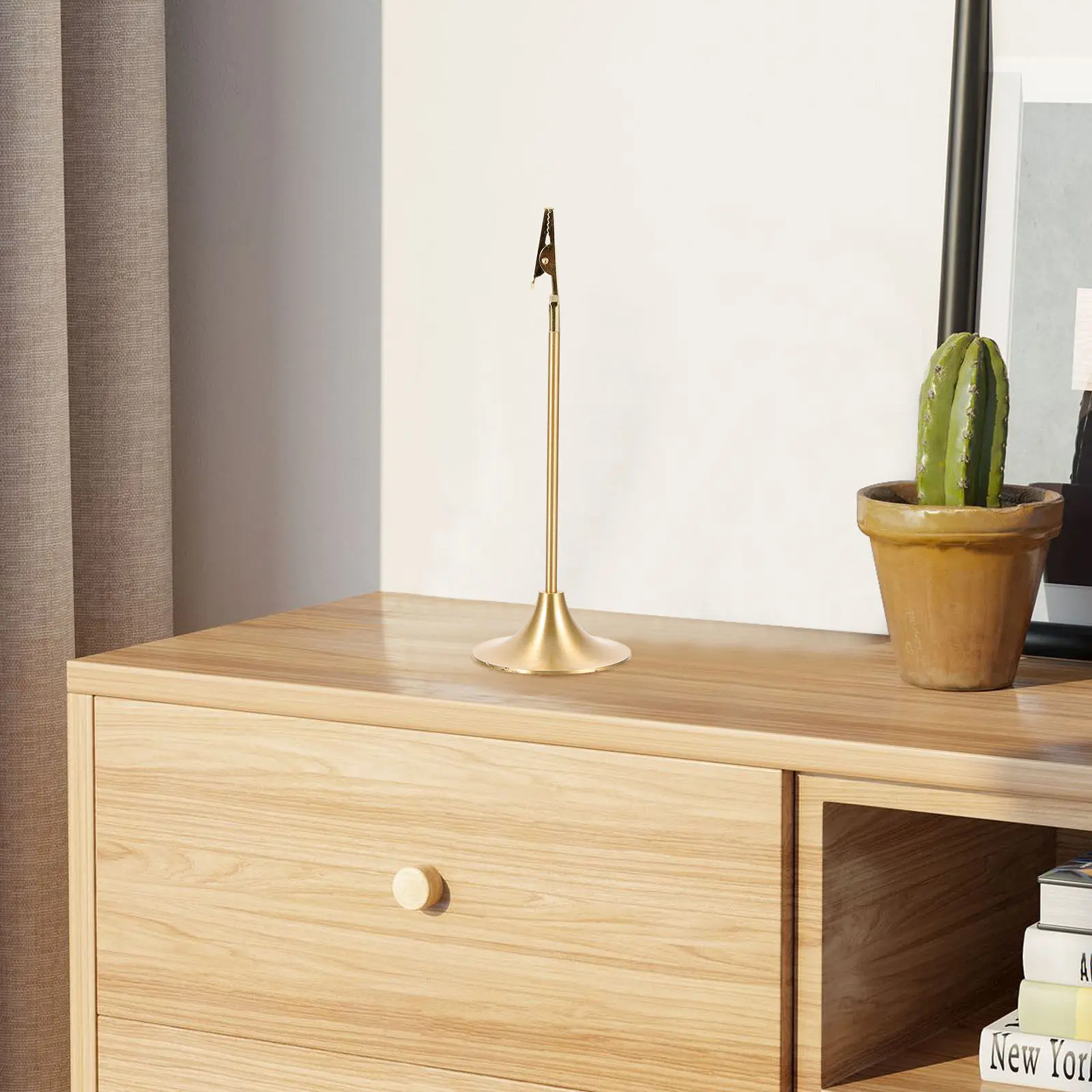 Brass Incense Coil Holder Desktop Alligator Clip Stand Nordic Style Burner for Bedroom Home Decor
