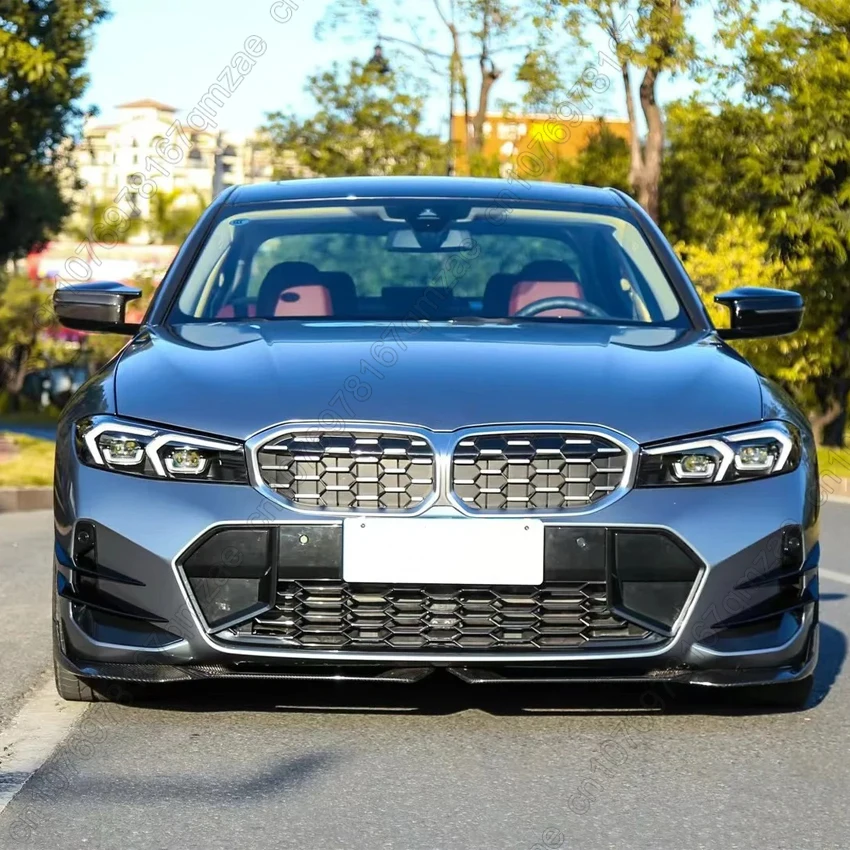 لسيارات BMW 3 Series G20 G21 M LCI 320i 325i 330i 320d M340i 2022-2024 المصد الأمامي للسيارة الفاصل الشفاه الناشر المفسد مجموعات الجسم