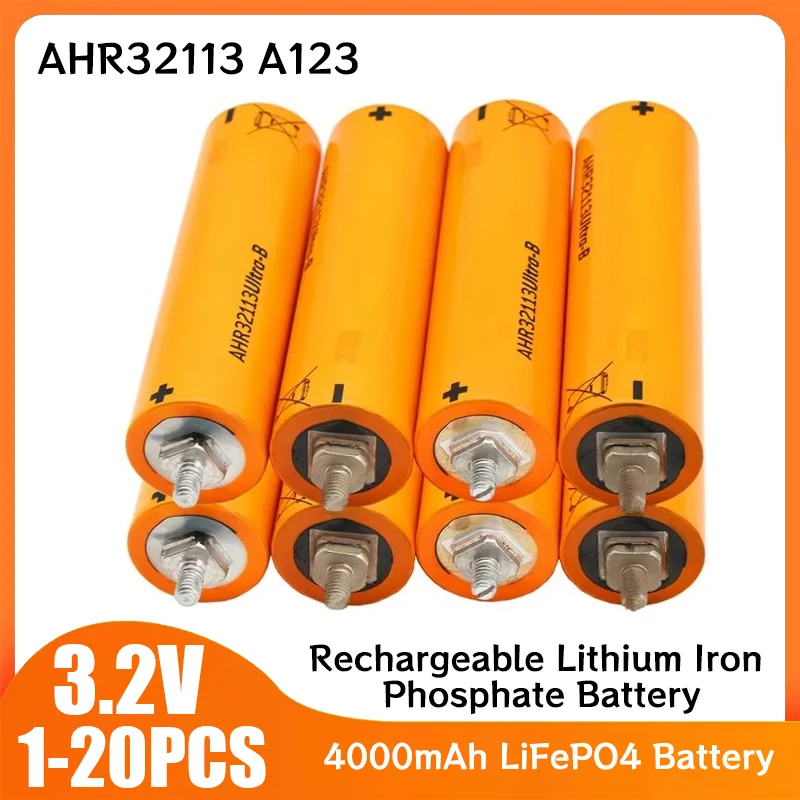 3.2V 4.0Ah AHR32113 Lifepo4 High Quality Large Capacity Battery Rechargeable Lithium Iron Phosphate Battery 45C Electric Vehicle