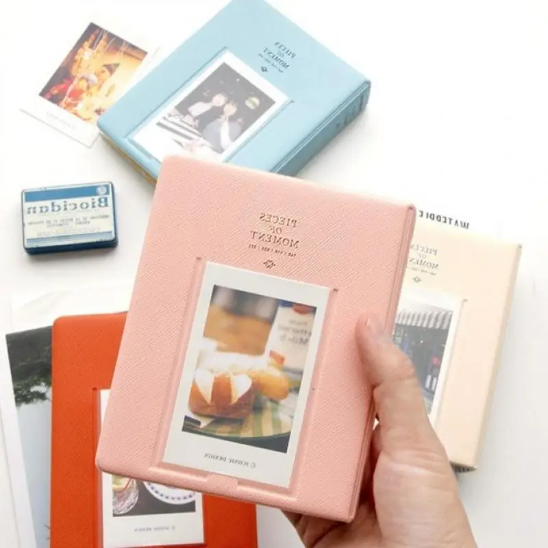 64 tasche Polaroid Photo Album Mini Instant Picture Case Storage per Fujifilm Instax Mini Film 8 Korea Instax Album Fotografia