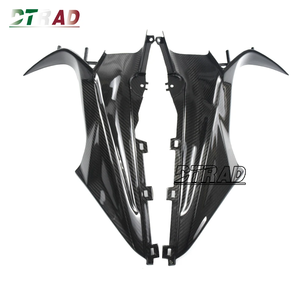 

For BMW S1000RR 2019-2025 M1000RR 2021-2022 Carbon Fiber Badge Holder Upper Fairings Fuel Tank Side Panels Motorcycle Modified