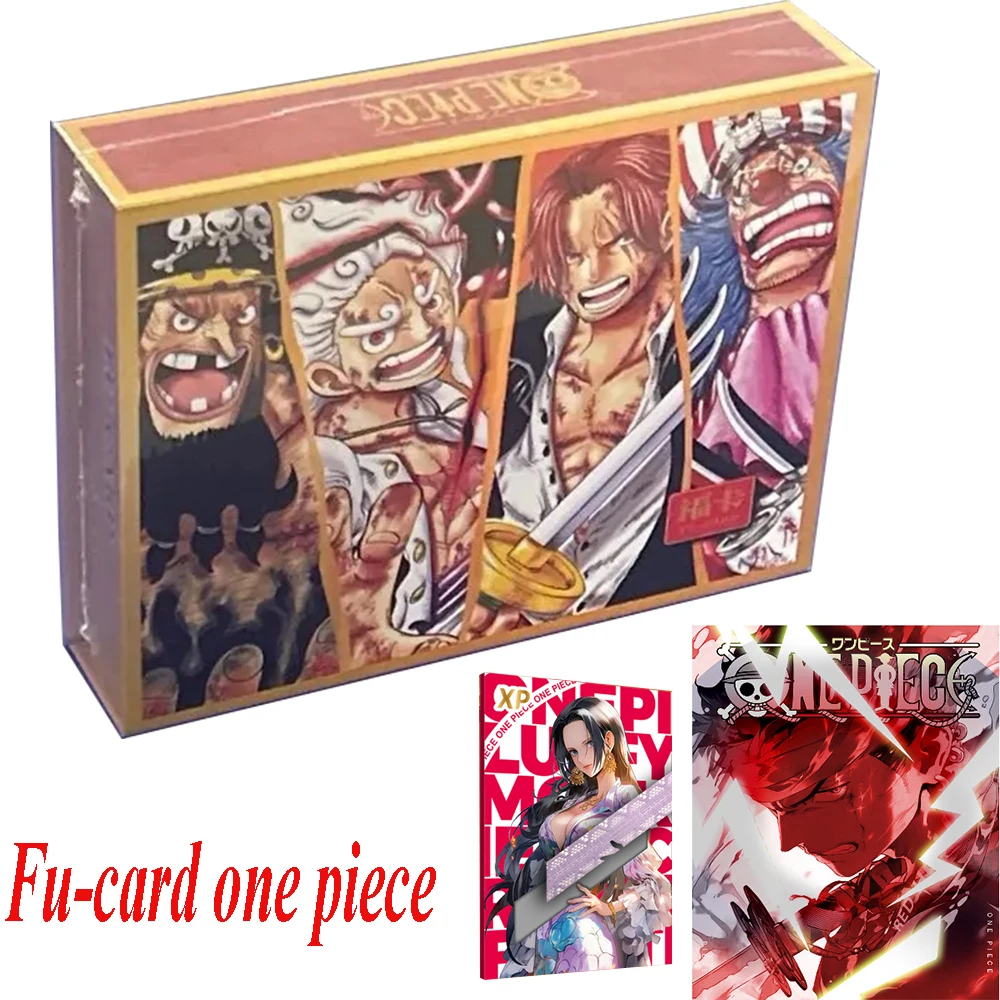 

One Piece Collection Cards FU-Card Anime FiguresLuffy Zoro Sanji TCG CCg Booster Box SSP Collection Cards Kids Birthday Gift