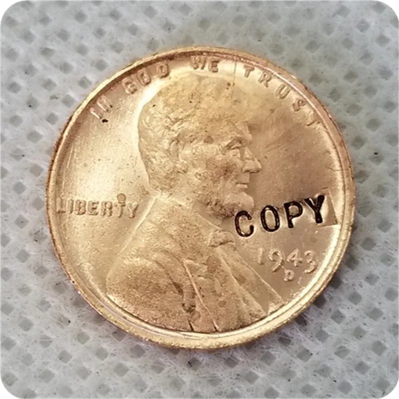 COPY REPLICA 1943-D Lincoln Wheat Cent Penny