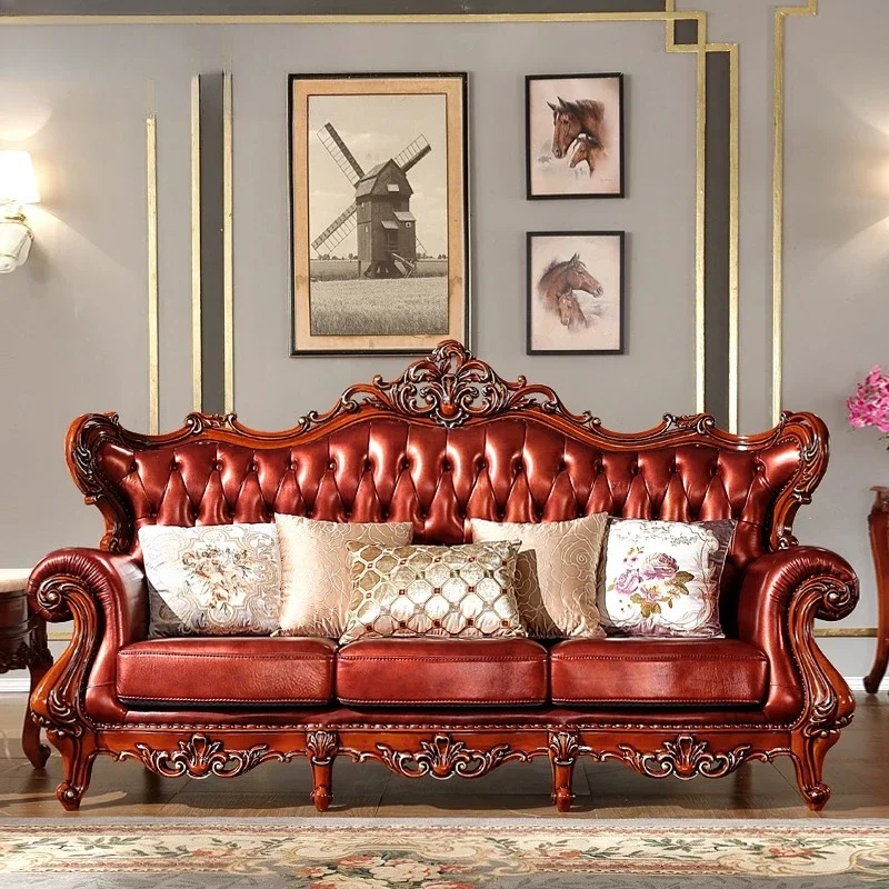 Comfortable Adults Romantic Luxury Sofas Elegant Large Cushion Designer Nordic Divano Trendy Furniture