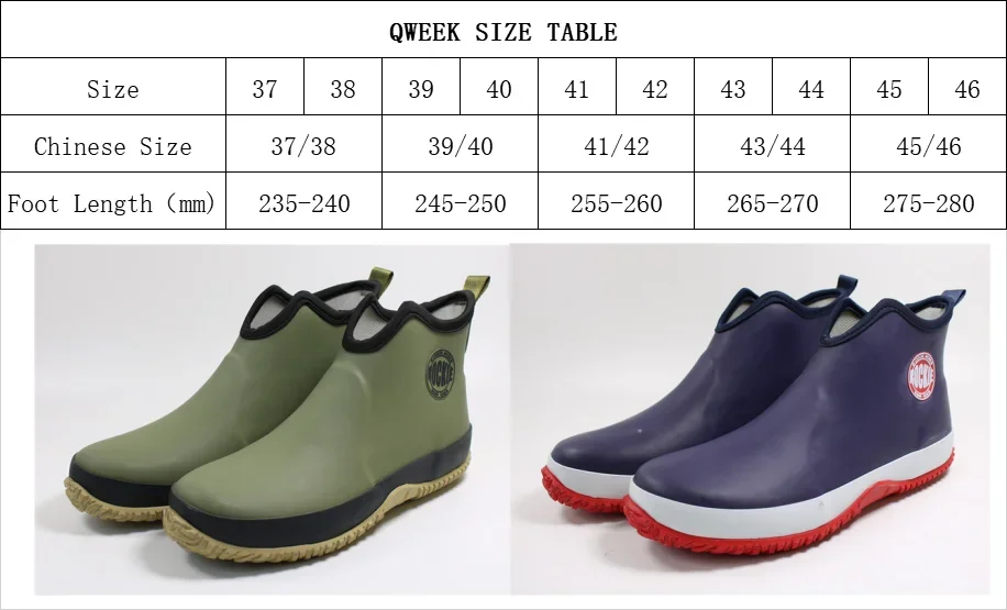 Botas de borracha impermeáveis para homens, sapatos de trabalho casuais, sapatos de pesca de chuva, inverno, 2023