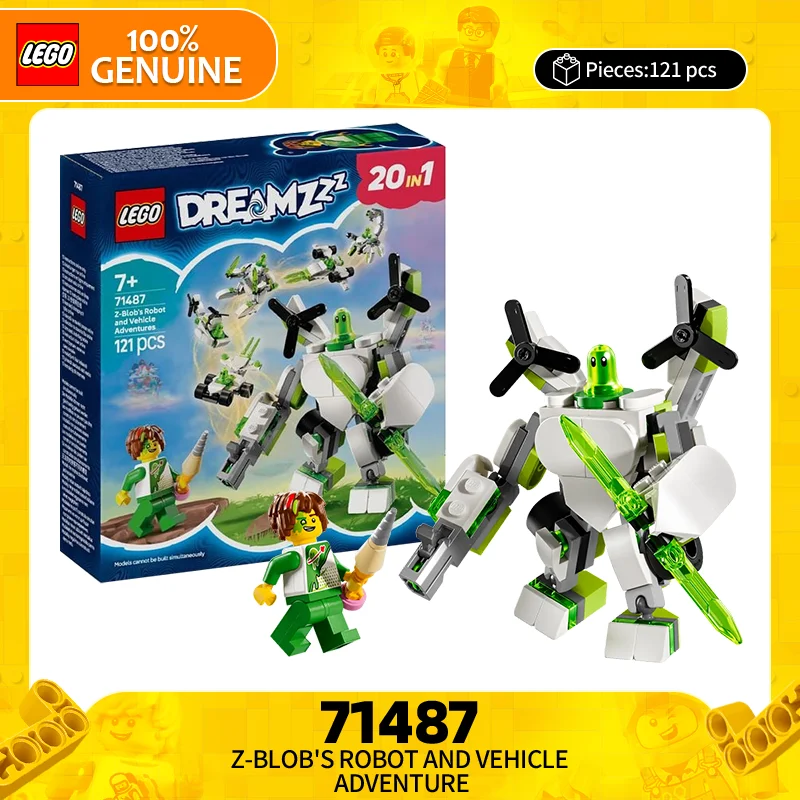 

Lego 71487 Robot Xiaobo and Versatile Vehicle Adventure Boys and Girls Children's Building Blocks Toy Gift