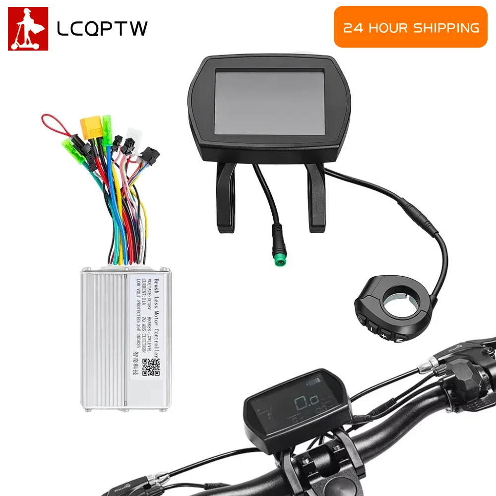 

48V Brushless Motor Controller LCD Dashboard Instrument Assembly Replacement Parts for KUGOO G2 PRO Electric Scooter