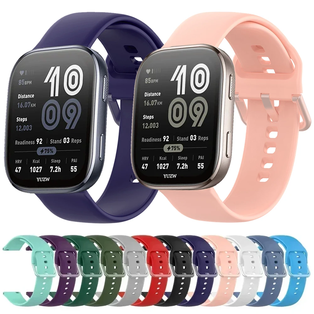�y�Z�[�����zHuami AMAZFIT BIP 6 5 UNITY�AAmazfit GTR 4 3 Pro 2e GTS4 mini�Ή� 20/22mm�V���R���o���h�A�\�t�g�u���X���b�g�A�X�g���b�v�A�N�Z�T���[