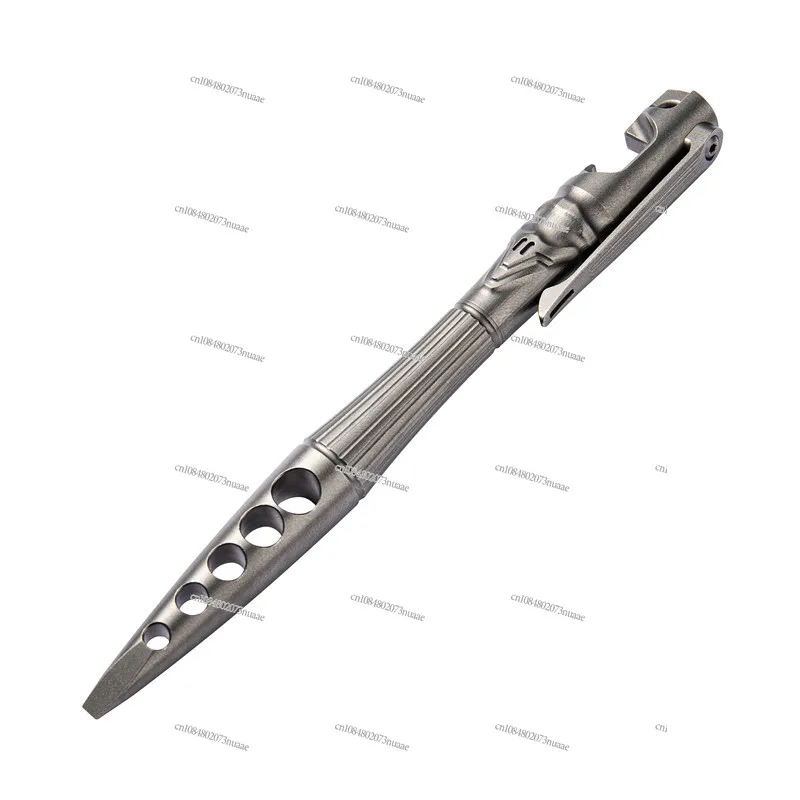 

Titanium Multifunctional Tactical Pen TR01 Glass Breaker Pen Carry Portable Writing Self Defense Weapons Bolt Button