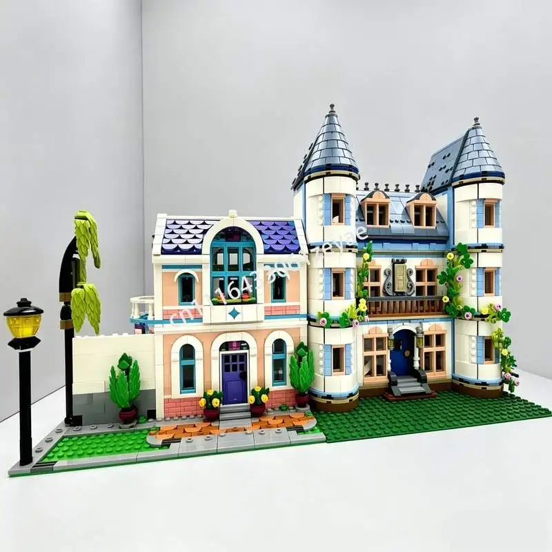 1658PCS Family Home Skate Park Modular Model Custom Puzzle Building Blocks DIY Assembly Recreation Toy Popular Gift Collection