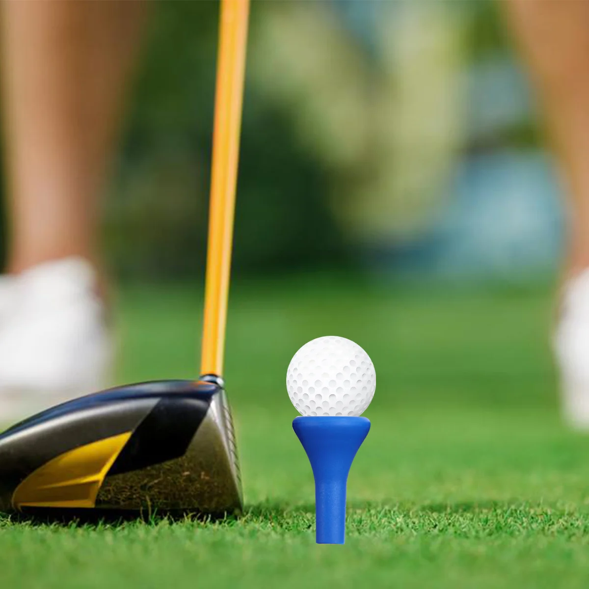 

5Pcs Golf Tees 4.2cm Professional Plastic Horn Training Training Tool Assorted Colors Lightweight Reusable Eco-Friendly