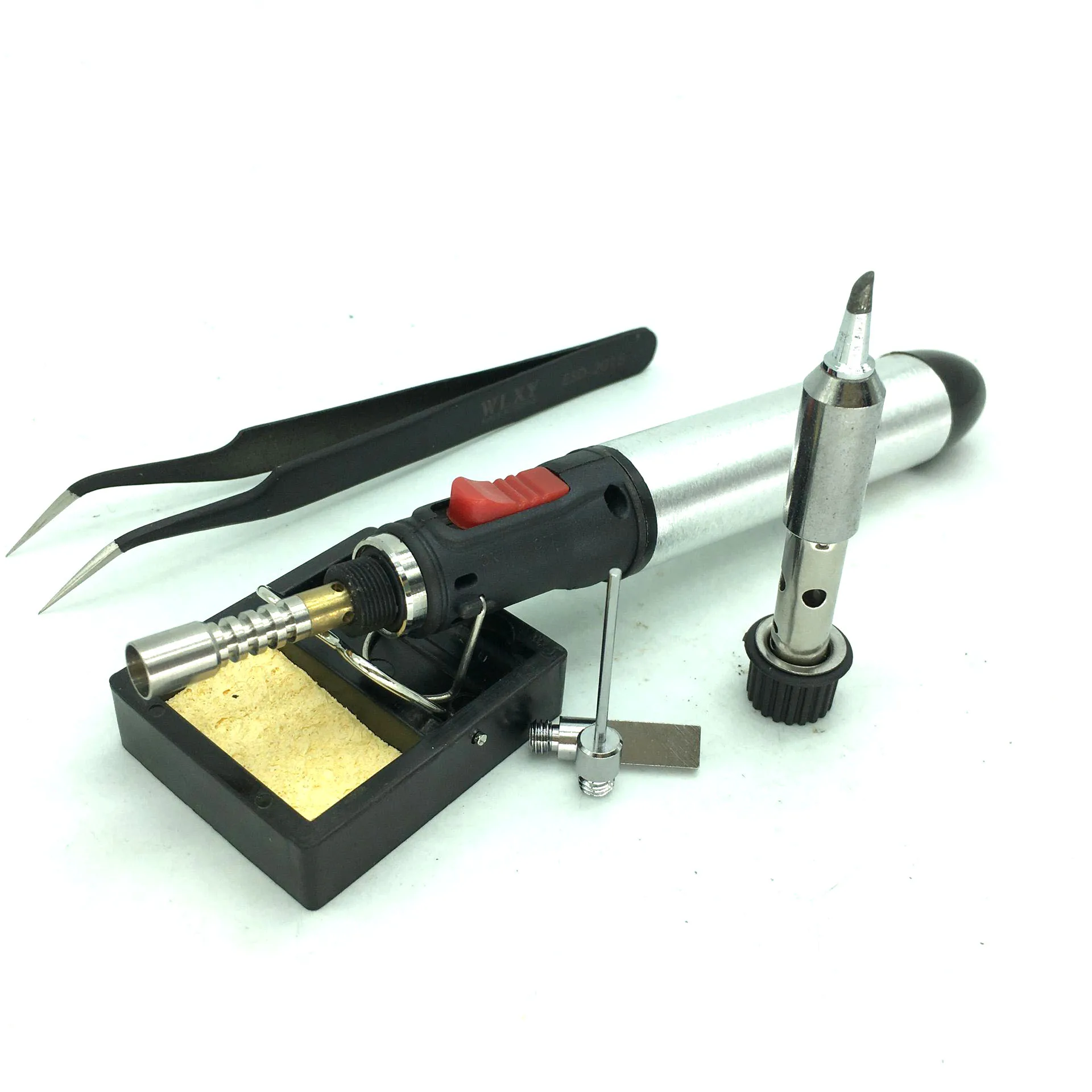 6-in-1 Butane Gas Soldering Iron Cordless Welding Torch Solder Tool Gas Soldering Iron Tools