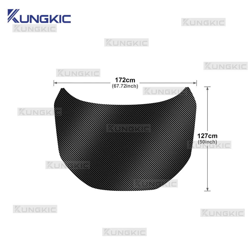 For Audi A3 S3 2025 2026 2027 LHD RHD Car Front Bonnet Engine Hood Carbon Fiber Pattern TPU PPF Wrap Protection Film