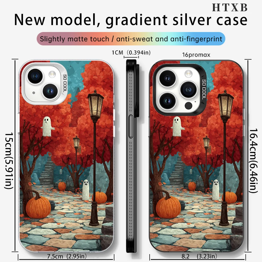 حافظة هاتف منقوشة بنمط المهر لهاتف iPhone 17 إلى 11 Pro Max Plus، الخيار الأفضل للهدايا