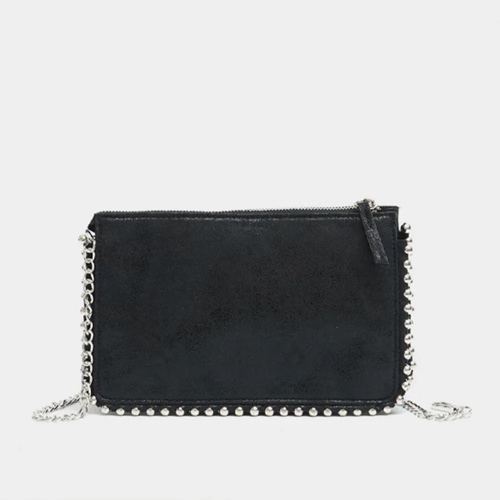 

Роскошные женские сумки через плечо с бисером. Дизайнерская сумка через плечо из искусственной замши. Брендовые сумки и кошельки. Цепочки. Сумка с клапаном для телефона. Шикарная сумка.