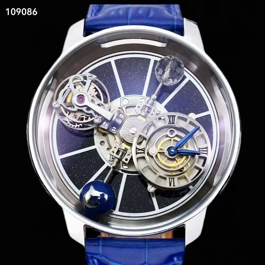 JACOB Celestial Tourbillon Men's Mechanical Watch Global Limited Edition Diamond Set automatic watch men automatic sapphire